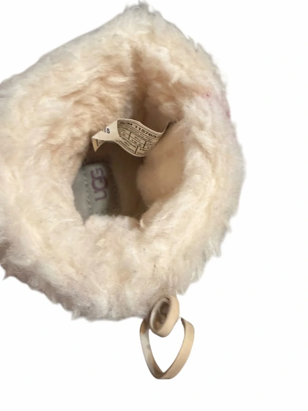 Uggs Girl’s Pink Star Faux-Fur Winter Boots